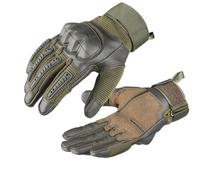 Motorcycle Gloves Full Finger Touchscreen,Wear Resistant Gloves,Hard Knuckle,for Outdoor Sports Riding Road Racing Mountaineering Climbing Motocross Racing Cycling,for Men And Women (Green, S)