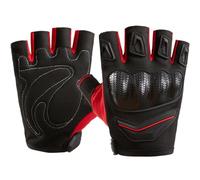 Motorcycle Half Finger Riding Gloves Fingerless Anti-slip Riding Gloves