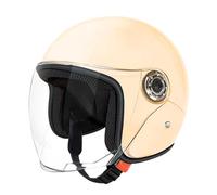Motorcycle Half Helmet For Adult Men Women Half Face Helmet Breathable Protective Gear with Visor For Scooter Riding Sportbike Outdoor Adventure