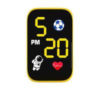 Motorcycle Handlebar - Clock Waterproof Dash Mount | LED Digital Analog Watch Shock Resistant Compact Rider Timepiece for City Commuting, Road Trips, Touring or Motorbike Use