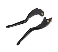 Motorcycle Handlebar Clutch Brake Lever Kit Fit for Indian Scout 2015-2016, Aluminum Replacement for Optimal Braking Performance - Gloss Black Finish (Glossy Black)