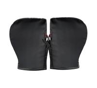 Motorcycle Handlebar Gloves | Warm Waterproof Windproof Muffs with Reflective Strips | Handlebar Mittens For Scooter, Bike, Commuting, Touring, Outdoor, and Winter Riding