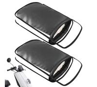 Motorcycle Handlebar Gloves - Waterproof Thermal Thicken Mittens | Windproof Stroller Handlebar Cover for Winter Cold Weather Road Bicycle Bike Riding Cycling Commuting Touring