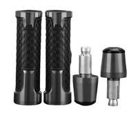 Motorcycle Handlebar Grips Ends Plug Slider Caps Compatible with Ninja 1000SX Z750 Z900 Z650 RS Z800 Z1000 R/SX Z400 Z300 Z250 Z125(Gray Gray Black)