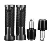 Motorcycle Handlebar Grips Ends Plug Slider Caps Compatible with Ninja 1000SX Z750 Z900 Z650 RS Z800 Z1000 R/SX Z400 Z300 Z250 Z125(Gray Black Gray)