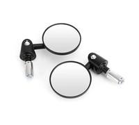 Motorcycle Handlebar Rearview Mirror Handlebar Extended Rear View Mirror Small Mirror Blind Spot Wide View Safety Turning Mirror,Espejo Moto Lateral