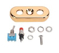Motorcycle Handlebar Stop Start Switch Button, Self - Resetting Engine Kill Switch, Horn Light Control Lever for ATV UTV Dirt Bike with 1" or 7/8" Handlebars (Interruptor de botón e interruptor de 3