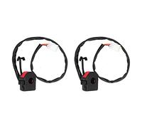 Motorcycle Handlebar Switch 2 Pack | 0.9in Universal Headlight/Turn Indicator/Horn Control | High - Grade ABS & Aluminum Alloy | Weather - Protected & Easy Installation