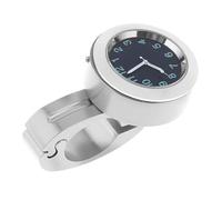 Motorcycle Handlebar Watch Mount - Handlebar Clock, Metal Handlebars Mounted Timepiece, Waterproof Shockproof Timekeeping Watch For Motorbike, Bicycle, Scooter, Outdoor Riding Accessories