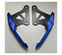 Motorcycle Handrail Passenger Handle CNC Aluminum Alloy Armrest Modification Accessories Compatible with MSX125(Blue)