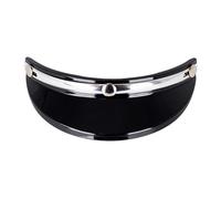 Motorcycle Hats Visor Shield - Helmet Sun Visor UV Protection, Vintage Style Motorcycle Helmet Shield Lens For Riding Cycling Scooter Helmets Easy Installation Accessory