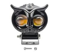 Motorcycle Headlight, Super Bright LED Driving Fog Lights, Waterproof Spotlights with High-Intensity Beam and Strong Housing for Tractors, Adventure Bikes, Automotive Use, Camping, Night Riding