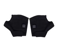 Motorcycle Heated Gloves - Rechargeable Mittens, 3 Temp Settings Thickened Winter Fingerless Gloves, Waterproof Hand Warmer | For Outdoor Writing Hiking Snowboarding Cycling Driving