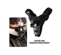 Motorcycle Helmet Chin Strap Mount for GoPro Hero 5/6/7 Action Sports Camera Full Face Mount Accessories