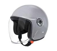 Motorcycle Helmet, Lightweight Retro Half-Helmett with Built-In Lens, Comfortable Ventilation Sunscreen Helmet for Youth Boys Girls Adults, Ideal for Daily Commuting or Scooter Use