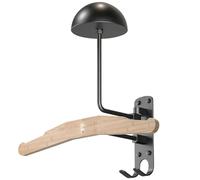Motorcycle Helmet Rack,Helmet Holder Wall Mount,Helmet Rack With Hook,Metal Material, Easy To Install,For Motorcycle, Jacket, Cycling, Baseball, Football Gear, LJJY-KK