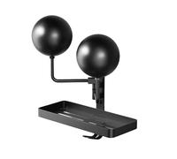 Motorcycle Helmet Wall Mount Rack, Metal Display Hook for Garage Storage, Wall-Mounted Holder for Safety Gear, Riding Helmet Organizer for Dirt Bike Riders Club and Home Use
