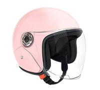 Motorcycle Helmets - Half Face Motorbike Helmet, Cascos De Motocicleta para Hombres Y Mujeres, Breathable Protective Gear Visor Todas Las Estaciones, Protección Y Calidez Invernal, For Commuting