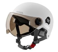 Motorcycle HEVE CHIEDGEAR - Opciones Negras Gris de, Diseño De Cara Abierta Ligero, Equipo Deportivo Múltiple, Cierre De Correa para La Barbilla | City Rides Weekend Touring SCO