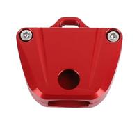 Motorcycle Key Cover Case CNC Aluminum Alloy Metal Key Fob Protector Replacement for F800R G310R C650GT F700GS F800GS Motorcycle Keys (Rojo)