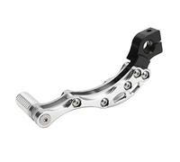 Motorcycle Kick Start Lever | High Strength Aluminum Alloy Replacement for Scooter/Off - Road Motorcycle/ATV | Universal Fit & Easy Installation (Plata)