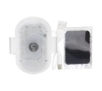 Motorcycle LED Warning Light - 3 Inch Rechargeable Vehicle Lamp | 7 Color Flashing Safety Light - touch control wireless LED Beacon for Motorcycles Cars Trucks Bikes Drones and Night Riding Visibility