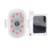 Motorcycle LED Warning Light - 3 Inch Rechargeable Vehicle Lamp | 7 Color Flashing Safety Light - touch control wireless LED Beacon for Motorcycles Cars Trucks Bikes Drones and Night Riding Visibility