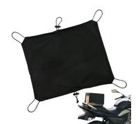 Motorcycle Luggage Net - Motorcycle Luggage Cargo Mesh Net | Waterproof Elastic Nets Bag | Heavy Duty Cargo Nett| Truck Netting For Carrying Backpacks | Adhesive Luggages Nets for Sunglasses