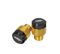 Motorcycle M10*1.25 Aluminum Screws Bolts Mirror Hole Plugs Cap Compatible with R NineT Pure /5 R Nine T Scrambler Urban G/S(Golden)