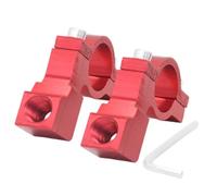 Motorcycle Mirror Mount | 2 Pieces Aluminum Alloy Universal Bracket