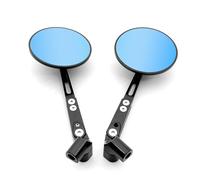 Motorcycle Mirror Round Side For Yamaha For XSR125 For XSR700 For XSR900 For Honda For Rebel For CB300R For CB650R For Kawasaki,Wider Vision