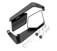 Motorcycle Mirror Wind Wing Side Rearview Mirror 360° Adjustable For HONDA For XADV750,Espejo Moto Lateral(WHITE GLASS)