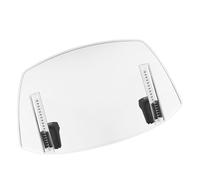 MOTORCYCLE MOTOR FIT - Pantalla transparente para crucero, turismo y bicicleta de carretera | Escudo acrílico sostenible para protección del, fácil instalación | En el parabrisas