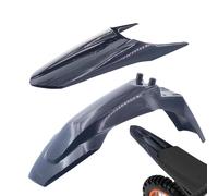 Motorcycle Mud Guard Kit - Front Rear Wheel Splash Protector for Road Safety | ABS with Shield Dirt, Blocker Rain Gravel Barrier for Daily Commute Touring Travel Use