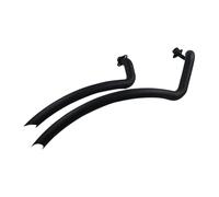 Motorcycle Muffler Full Exhaust System Black/Chrome Fits For Yamaha For Drag For Star For V-Star 650 For XVS650 For DS650 For XVS400 For 650A For DRAGSTAR 400,Fácil de Instalar