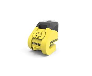 Motorcycle Oxford Scoot XD5 Disc Lock Yellow