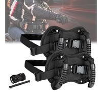 Motorcycle Passenger Grab Belt with Dual Handles Adjustable Waist Belt | Waist Support Harness with Dual Rear Seat Grip Grab Handle Reinforced Buckle Strap for Secure Backseat Comfortable Travel