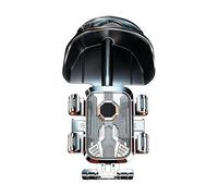 Motorcycle Phone Holder - Anti-Shake Sunshade Rainproof Bracket + | + Shockproof Navigation Mount | Cell Phone Holder With Hat For Electric Vehicle, Mountain Road Touring Commuting Trail Highway City