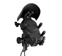 Motorcycle Phone Holder - Motorcycle Fast Charging Double Charging Port, Wireless Charger Mobile Phone Stand | Anti Theft Phone Handlebar Mount for Road Trips
