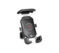 Motorcycle Phone Mount with Shuriken Design, Offers Quick Hold for Easy Access And Shockproof Protection for Your Device