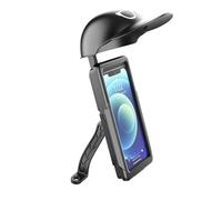 Motorcycle Phone Mounts, Waterproof Mount for Secure Handle Bar with Sun Hat Support, Suitable for Women, Men, Riding Motorcycles, Bicycles, Scooters, Strollers, Phone Case Outdoor Travel