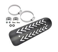 Motorcycle Pipe Heat Shield - Motorcycle Pipe Cover - Cover Weatherproof Anti-Scald Protector for Commuting Outdoor Long-Distance Touring Touring Protection Restoration Modification