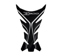 Motorcycle Protector de depósito resinado adhesivo efecto 3D, compatible con Kawasaki Z900 (negro)