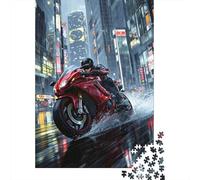 Motorcycle Puzzle De Madera 1000 Piezas para Adultos - Moto Rompecabezas Difícil 3D, Juego Educativo, Decoración Moderna Y Regalo Original 1000pcs (75x50cm)