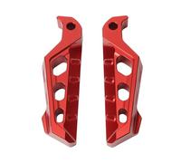 Motorcycle Rear Passenger Footrest Foot Pegs Foot Pegs Rest Pedals For Yamaha For Xmax 300 400 250 125 Xmax 300 Xmax 125 Xmax 250,Accesorios de Moto(Rosso)