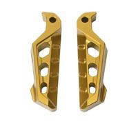 Motorcycle Rear Passenger Footrest Foot Pegs Foot Pegs Rest Pedals For Yamaha For Xmax 300 400 250 125 Xmax 300 Xmax 125 Xmax 250,Accesorios de Moto(Gold)