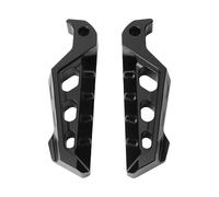 Motorcycle Rear Passenger Footrest Foot Pegs Foot Pegs Rest Pedals For Yamaha For Xmax 300 400 250 125 Xmax 300 Xmax 125 Xmax 250,Accesorios de Moto(Negro)