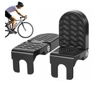 Motorcycle Rear Pedals, 1 par de pies no deslizantes Ebikes Footrest Passenger Support, Heavy-Duty Riding Foot Pegs, Ideal Motorcycle Part for Ciclists, Women, Men, Ebikes Riding Enthusiasts, 11,6 x