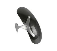 Motorcycle Rear Tire Hugger with Aluminium Support Kit - Black/Silver/Carbon Fits For BMW For NINET For R12S 2024-2026,Suavemente