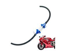 Motorcycle Replace Fluid Filter - Reusable Vibration Proof, Dirt Bike Guard | Universal Heavy Duty Aluminum Mesh Oil Filtration Component, Daily Commuting Trail Riding Long Distance Accessory With Mag